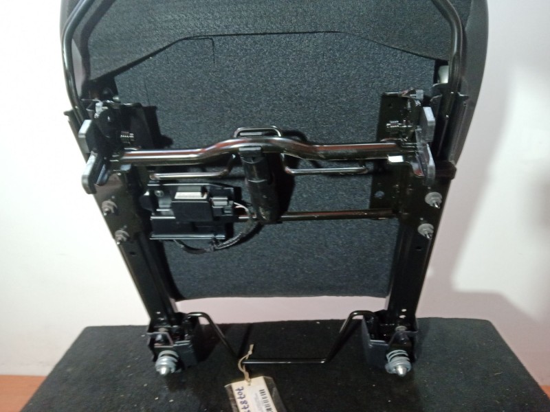Recambio de asientos trasero izquierdo para renault scenic iii 1.6 dci diesel fap referencia OEM IAM  SEMICUERO NEGRO