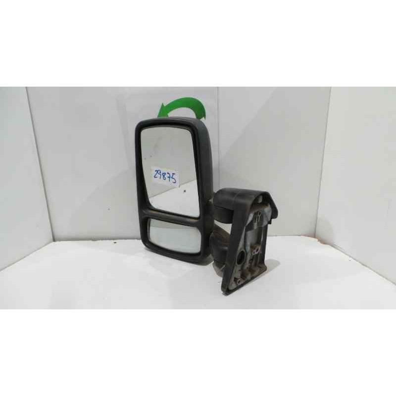 Recambio de retrovisor izquierdo para renault trafic (desde 5.89) 2.0 referencia OEM IAM  MANUAL NEGRO PLASTICO