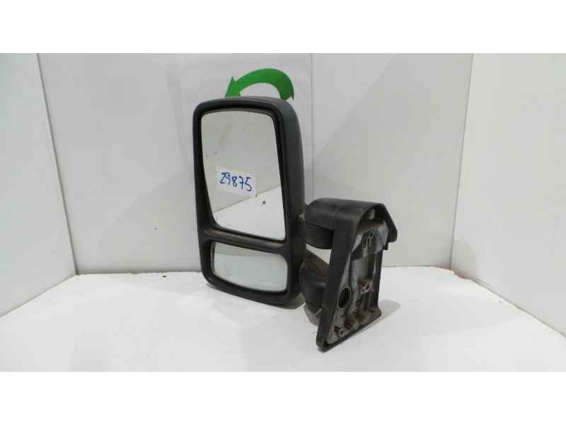Recambio de retrovisor izquierdo para renault trafic (desde 5.89) 2.0 referencia OEM IAM  MANUAL NEGRO PLASTICO