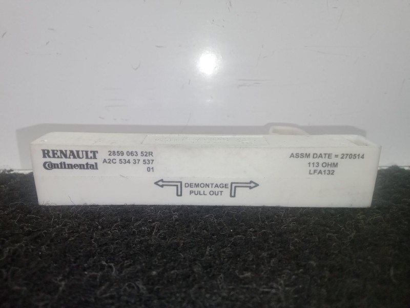 Recambio de antena para renault scenic iii 1.6 dci diesel fap referencia OEM IAM 285906352R  