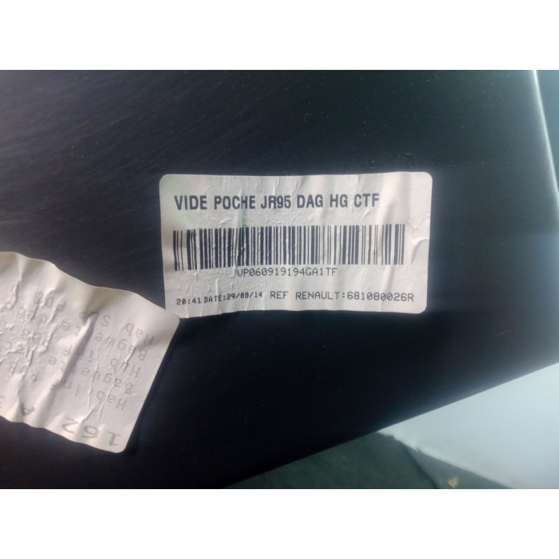 Recambio de guantera para renault scenic iii 1.6 dci diesel fap referencia OEM IAM 681080026R  