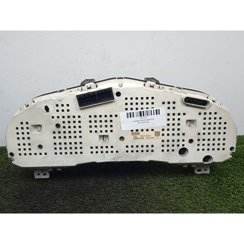 Recambio de cuadro instrumentos para kia carnival 2.9 crdi cat referencia OEM IAM 940034D260  