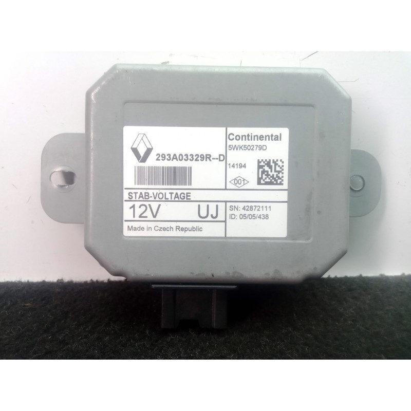 Recambio de modulo electronico para renault scenic iii 1.6 dci diesel fap referencia OEM IAM 293A03329RD-5WK50279D  