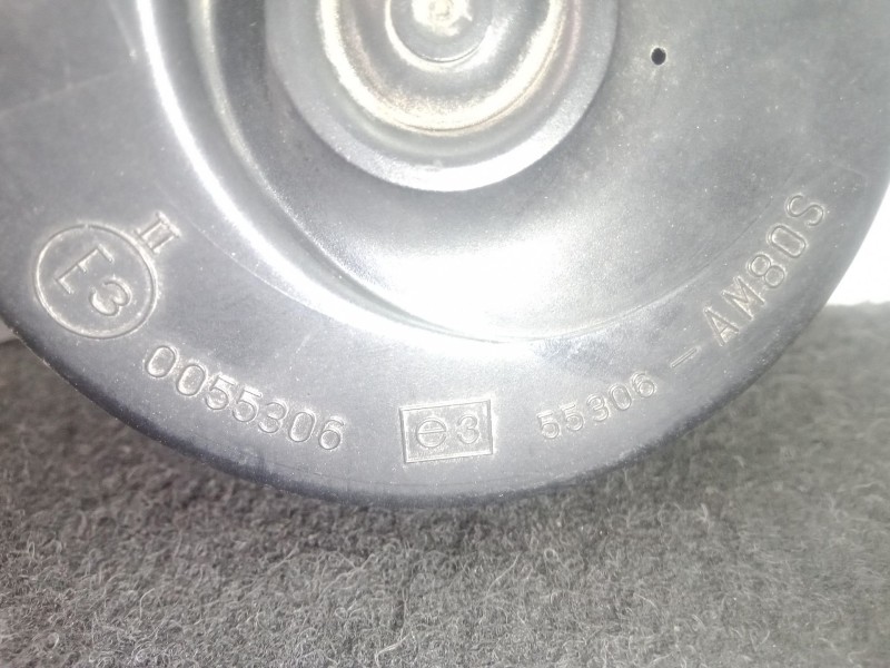 Recambio de claxon para renault scenic iii 1.6 dci diesel fap referencia OEM IAM 0055306-A046522  