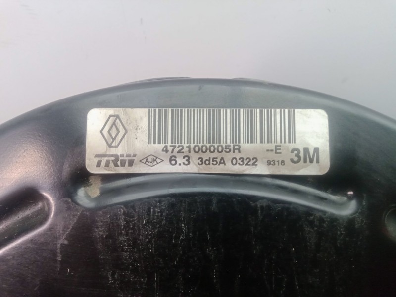 Recambio de servofreno para renault scenic iii 1.6 dci diesel fap referencia OEM IAM 472100005R  