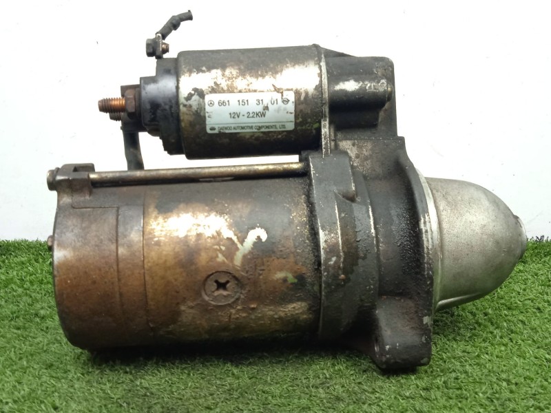 Recambio de motor arranque para ssangyong musso (fj) 2.9 d referencia OEM IAM 6611513101 DAEWOO 10.DIENTES