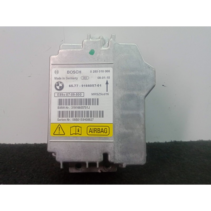 Recambio de centralita airbag para bmw 1 (e81) 118 d referencia OEM IAM 0285010066-6577916605701  