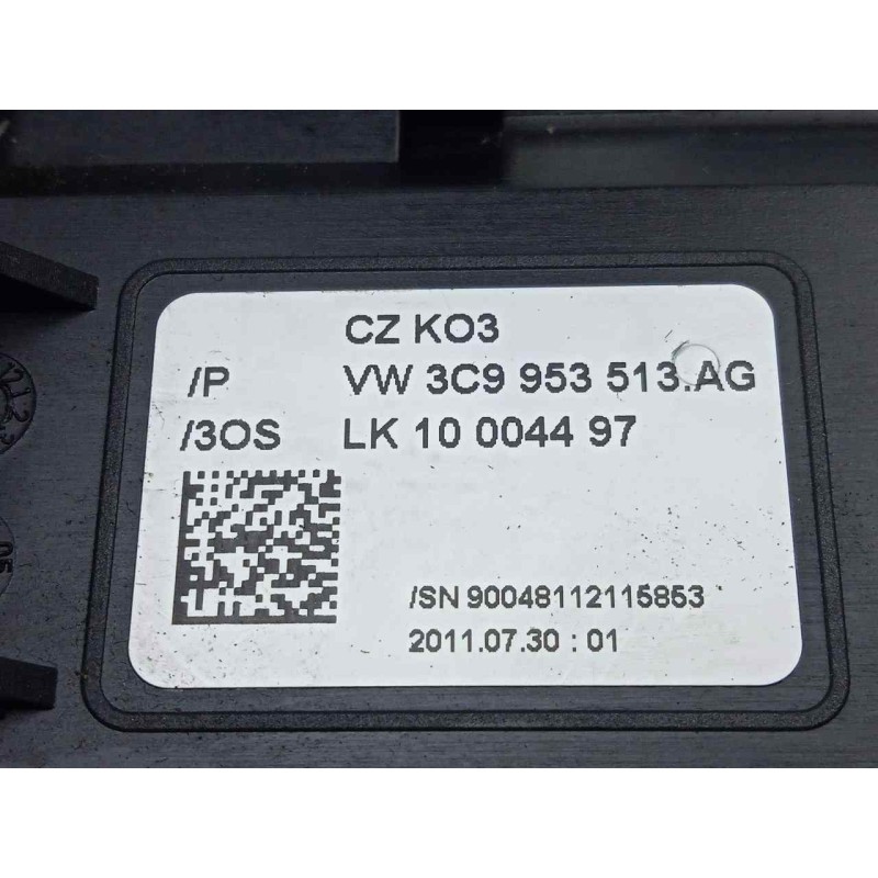 Recambio de mando luces para volkswagen passat berlina (3c2) 2.0 tdi referencia OEM IAM 3C9953513AG  