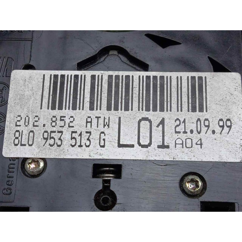 Recambio de mando luces para audi a3 (8l) 1.9 tdi referencia OEM IAM 8L0953513G  