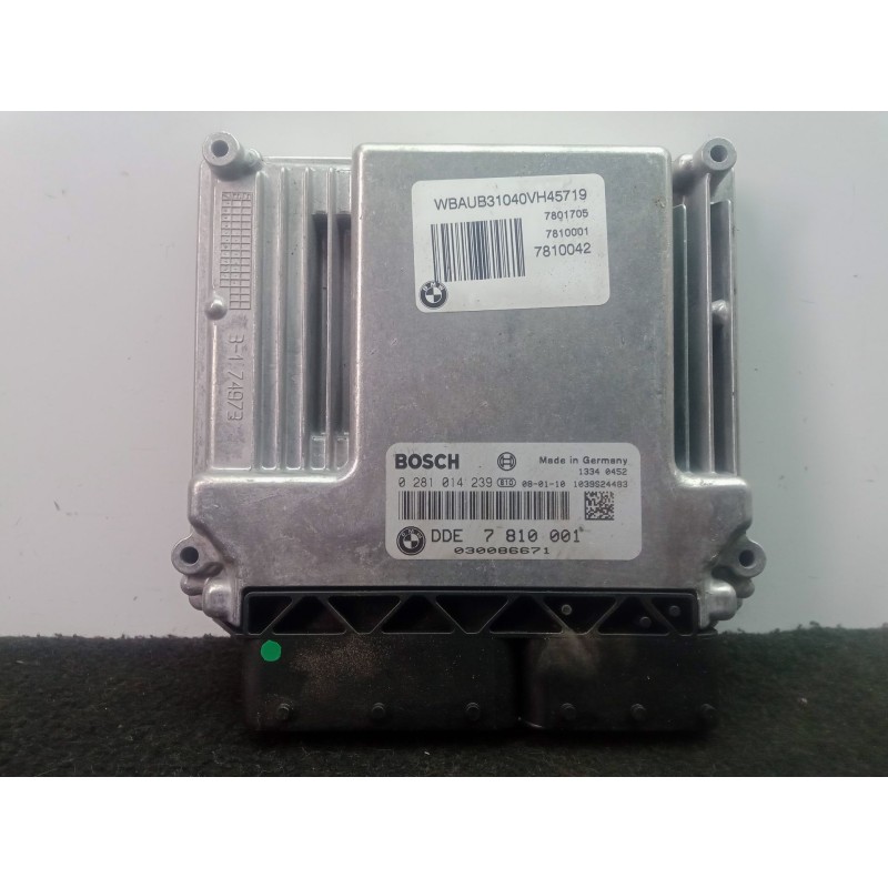 Recambio de centralita motor uce para bmw 1 (e81) 118 d referencia OEM IAM 0281014239-7810001  