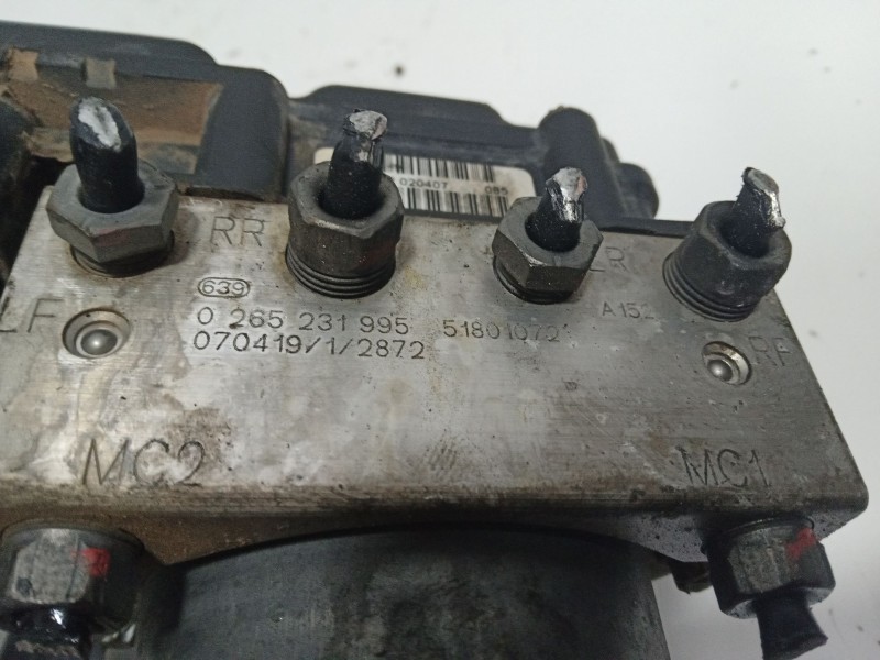 Recambio de abs para fiat linea (323_, 110_) 1.3 d multijet (323axb11, 323axb1a) referencia OEM IAM 0265231995-070419  