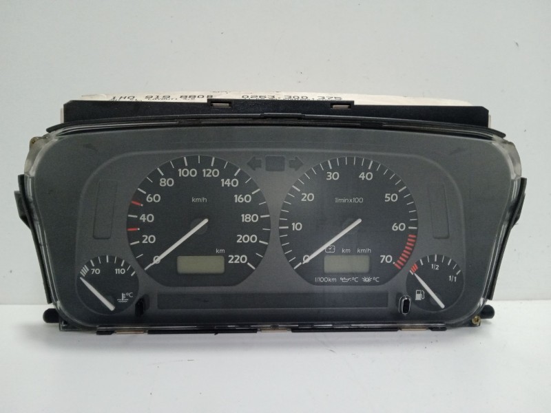 Recambio de cuadro instrumentos para volkswagen golf iii (1h1) 1.6 referencia OEM IAM 1H0919880B-0263300375  1.CONECTOR