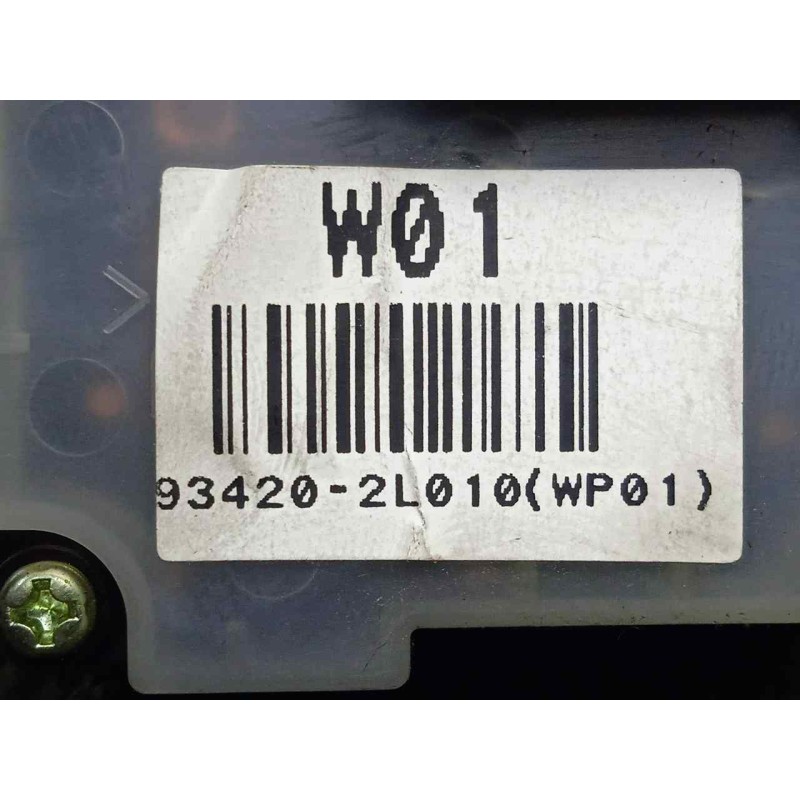 Recambio de mando limpia para hyundai i30 1.4 cat referencia OEM IAM 934202L010  