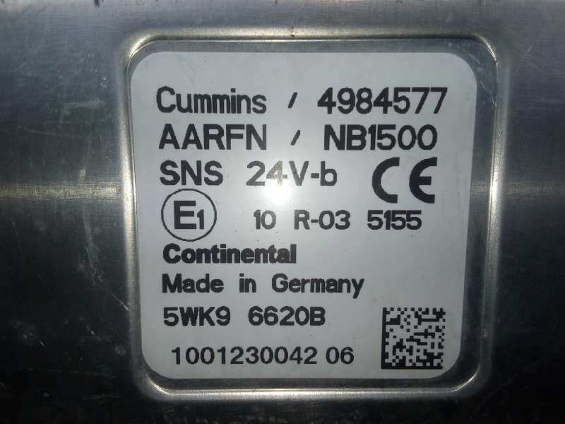 Recambio de sonda lambda para nissan atleon tk3.95 (80.19) referencia OEM IAM 5WK96620B-4984577 8.CABLES 