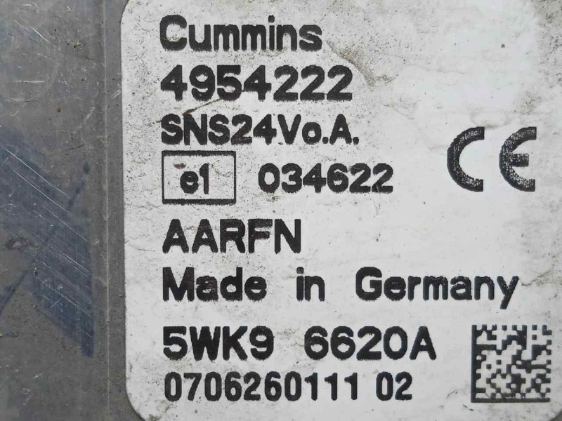 Recambio de sonda lambda para nissan atleon tk3.95 (80.19) referencia OEM IAM 4954222-5WK96620A 4.PINES 