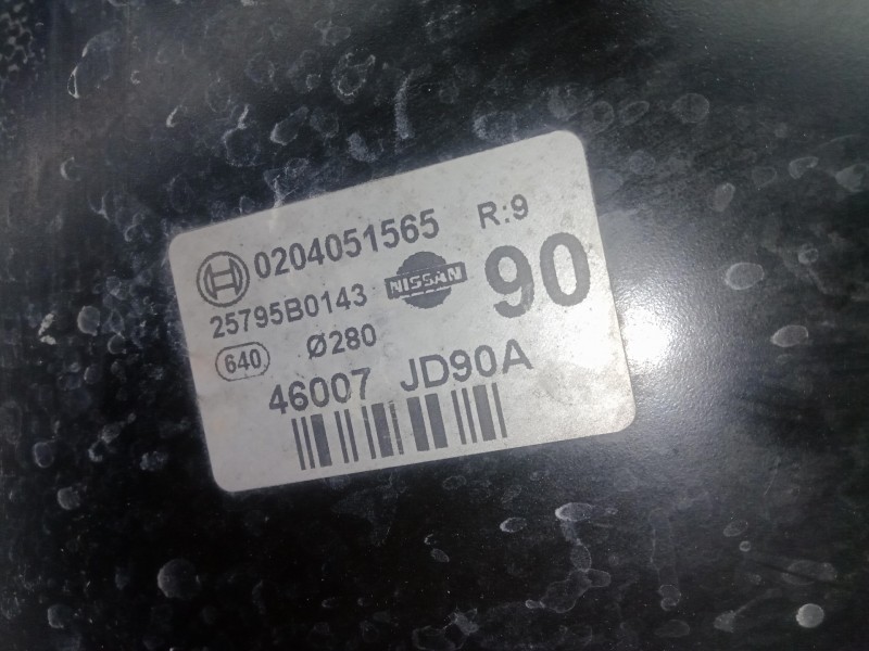 Recambio de servofreno para nissan qashqai (j10) 2.0 16v cat referencia OEM IAM 46007JD90A-0204051565-25795B0143  