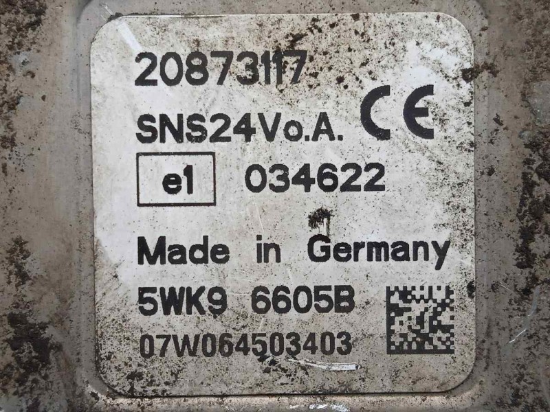 Recambio de sonda lambda para volvo fl xxx 7.2 diesel referencia OEM IAM 20873117  
