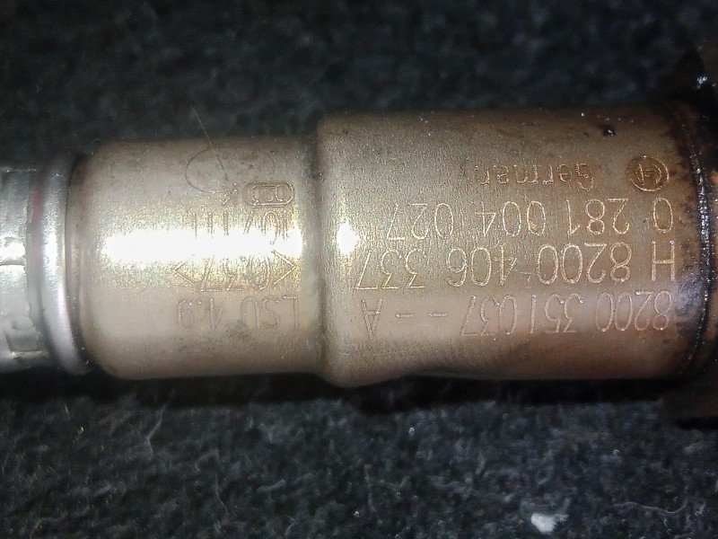 Recambio de sonda lambda para renault laguna iii 2.0 dci diesel fap referencia OEM IAM 8200406337  