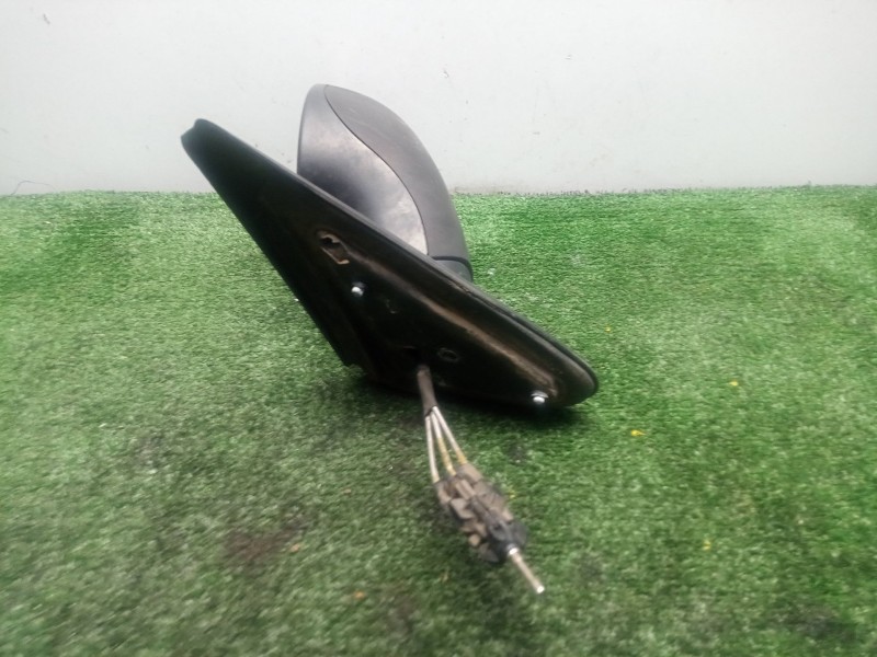 Recambio de retrovisor izquierdo para seat leon (1m1) 1.9 tdi referencia OEM IAM 010763 MANUAL NEGRO - REDONDO