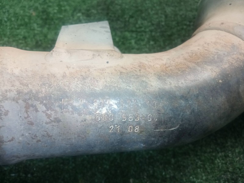 Recambio de tubo escape trasero para bmw r 1200 rt/st referencia OEM IAM 18127677524-7677524-7680953  