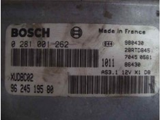 Recambio de centralita motor uce para citroën xantia berlina 1.9 turbodiesel referencia OEM IAM 0281001262XUDBC029624519580   2