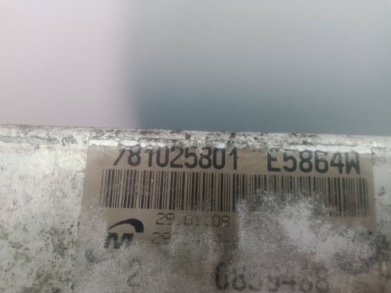 Recambio de radiador agua para bmw 1 (e81) 118 d referencia OEM IAM 781025801  