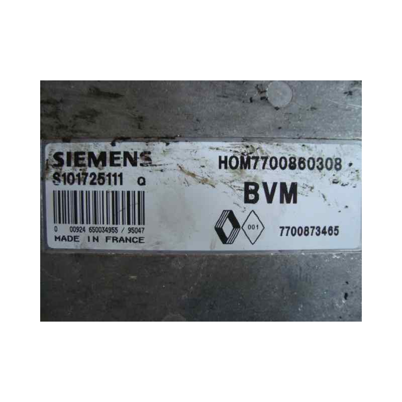 Recambio de centralita motor uce para renault laguna (b56) 1.8 referencia OEM IAM S101725111Q-HOM7700860308-7700873465  