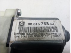 Recambio de motor elevalunas delantero derecho para citroën c4 berlina 1.6 16v referencia OEM IAM 9681575880-964880100-984940100 2
