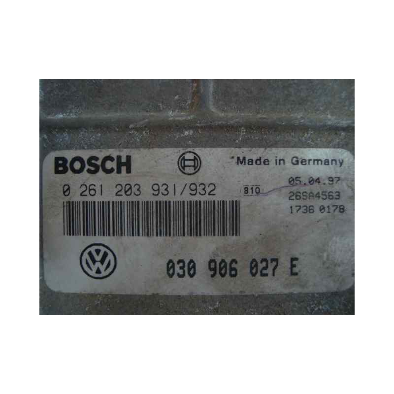 Recambio de centralita motor uce para volkswagen polo berlina (6n1) 1.0 referencia OEM IAM 0261203931/932030906027E  
