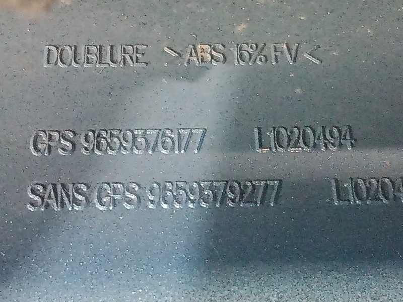 Recambio de aleron trasero para citroën c4 picasso 1.6 16v hdi fap referencia OEM IAM 8742P8-9659376177-9659379277 AZUL 