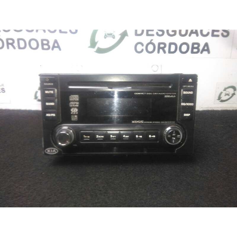 Recambio de sistema audio / radio cd para kia rio 1.4 cat referencia OEM IAM LACM5531EK  