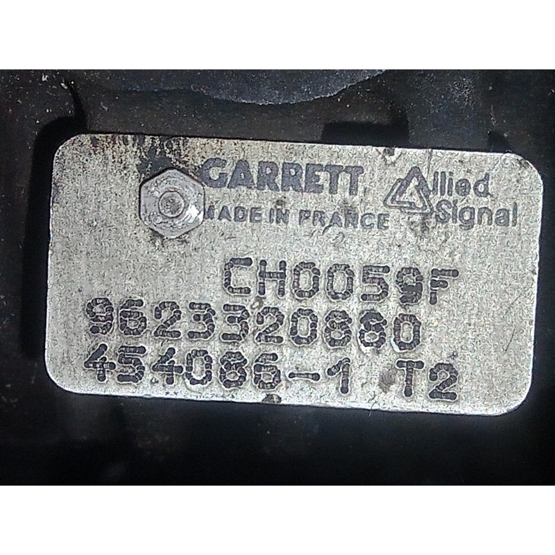 Recambio de turbocompresor para peugeot 806 1.9 turbodiesel cat referencia OEM IAM 9623320880-4540861  