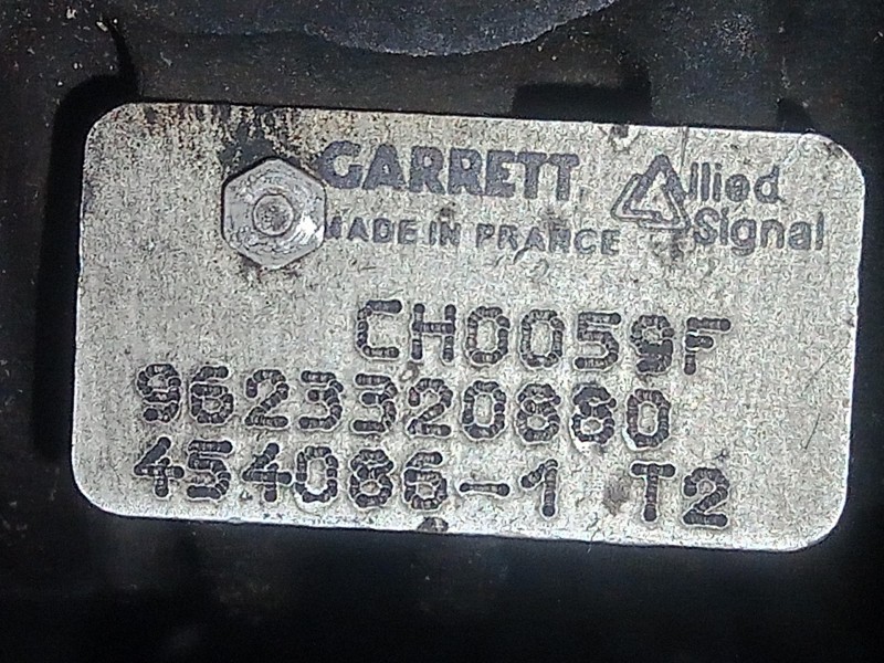 Recambio de turbocompresor para peugeot 806 1.9 turbodiesel cat referencia OEM IAM 9623320880-4540861  