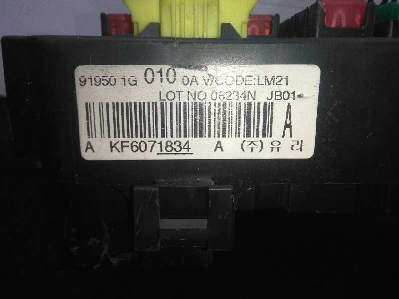 Recambio de caja reles / fusibles para kia rio 1.4 cat referencia OEM IAM 919501G010-KF6071834A  