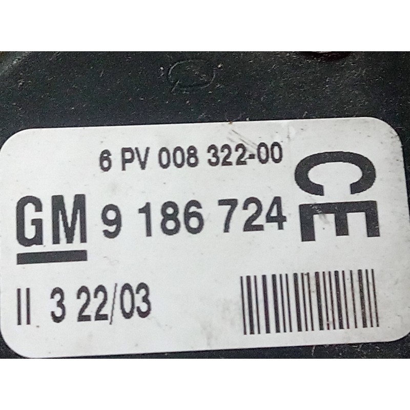 Recambio de potenciometro pedal para opel vectra c berlina club referencia OEM IAM 9186724-6PV00832200 HELLA 