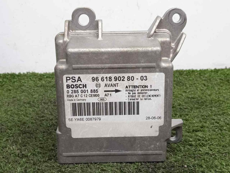 Recambio de centralita airbag para peugeot 207 1.4 16v cat (kfu / et3j4) referencia OEM IAM 0285001885-9661890280  