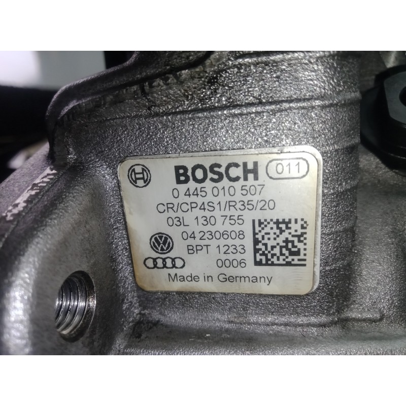 Recambio de bomba inyeccion para volkswagen passat berlina (3c2) 2.0 tdi referencia OEM IAM 0445010507-03L130755 BOSCH 