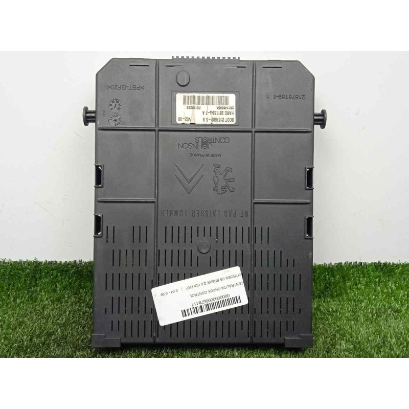 Recambio de centralita check control para citroën c5 break 2.0 hdi fap referencia OEM IAM 9660105880-BSI2004H04 BSI2004H04 