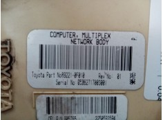 Recambio de centralita check control para toyota corolla verso (r1) 2.2 d-cat referencia OEM IAM 892210F010   2