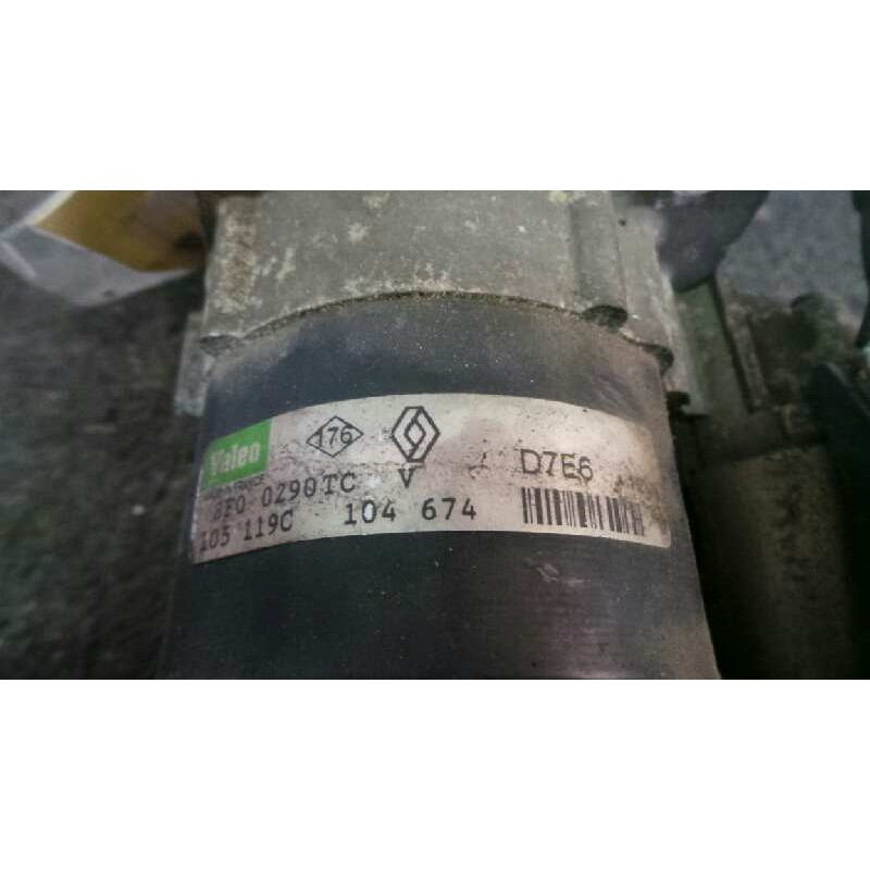 Recambio de motor arranque para renault laguna (b56) 1.6 referencia OEM IAM D7E6-8F00290TC VALEO 