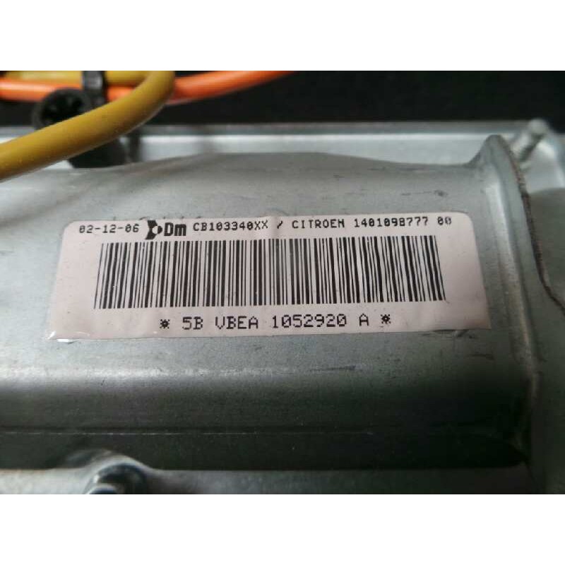 Recambio de airbag delantero derecho para fiat ulysse (179) 2.0 jtdm cat referencia OEM IAM CB103340XX-140109877700-1052920A  