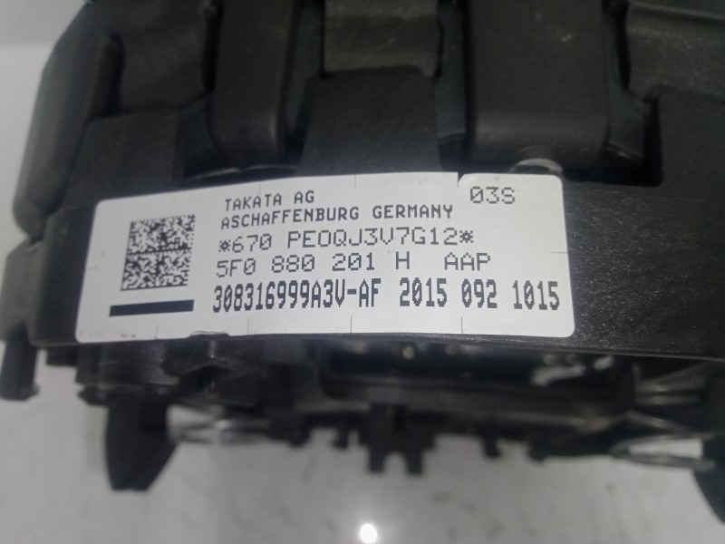 Recambio de airbag delantero izquierdo para seat leon (5f1) 1.6 tdi referencia OEM IAM 5F0880201H  