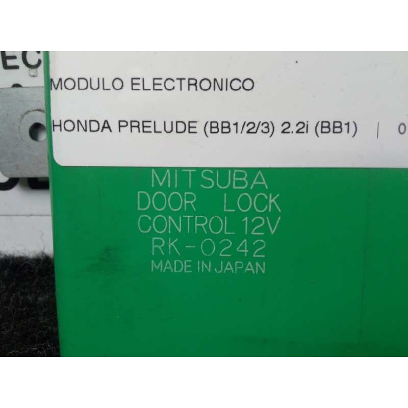 Recambio de modulo electronico para honda prelude (bb1/2/3) 2.2i (bb1) referencia OEM IAM RK0242  