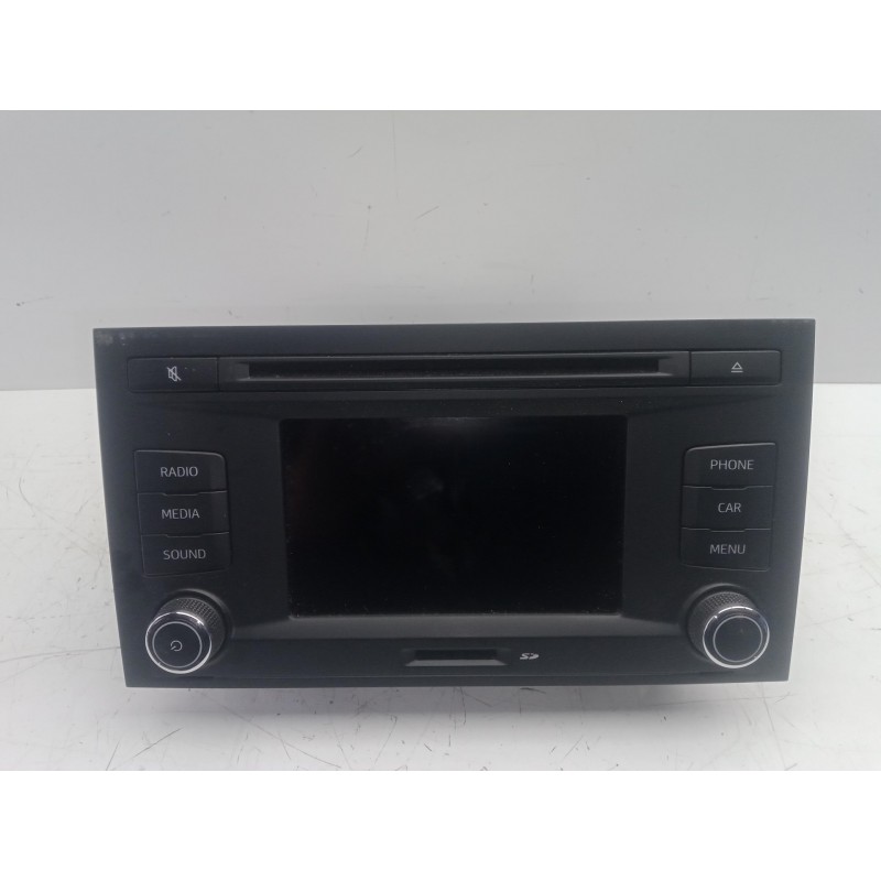 Recambio de sistema audio / radio cd para seat leon (5f1) 1.6 tdi referencia OEM IAM 5F0035869A  