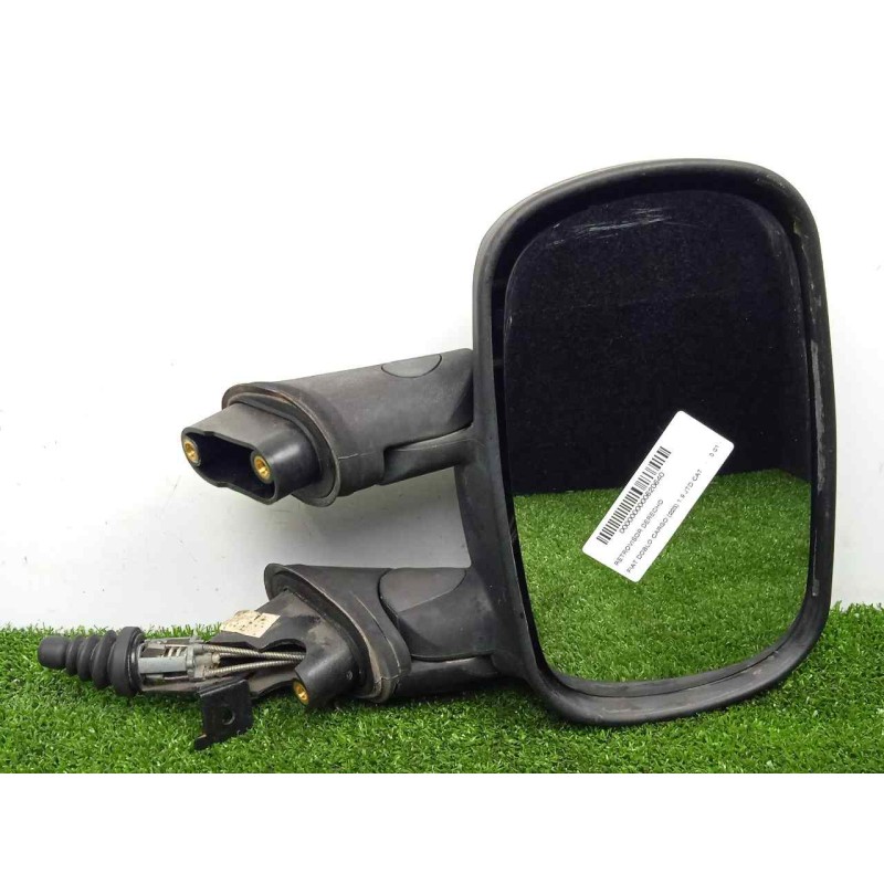 Recambio de retrovisor derecho para fiat doblo cargo (223) 1.9 jtd cat referencia OEM IAM SINREFERENCIA 01-10 - MANUAL NEGRO