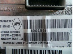 Recambio de sistema navegacion gps para renault laguna ii grandtour (kg0) referencia OEM IAM 8200326981   2