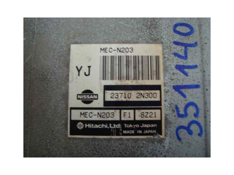 Recambio de centralita motor uce para nissan almera (n15) 1.6 16v cat referencia OEM IAM MECN203-237102N300-YJ  