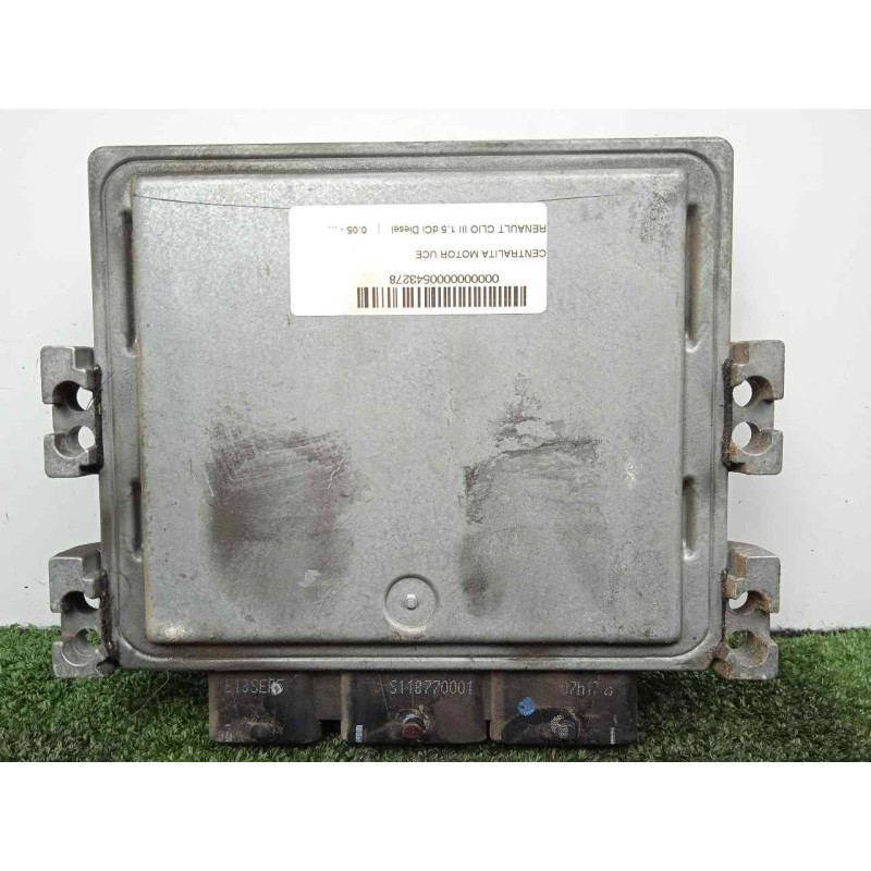 Recambio de centralita motor uce para renault clio iii 1.5 dci diesel referencia OEM IAM S122326109A-8200565863-8200592611-SID30