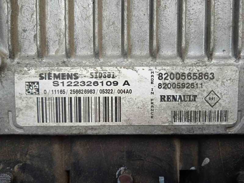 Recambio de centralita motor uce para renault clio iii 1.5 dci diesel referencia OEM IAM S122326109A-8200565863-8200592611-SID30