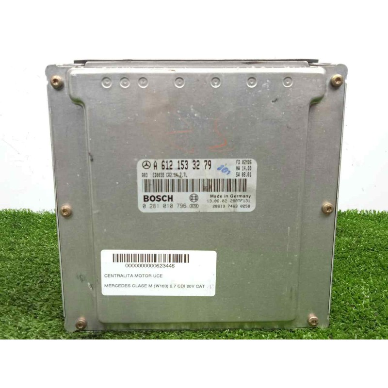 Recambio de centralita motor uce para mercedes-benz clase m (w163) 2.7 cdi 20v cat referencia OEM IAM 0281010796-A6121533279-EDC